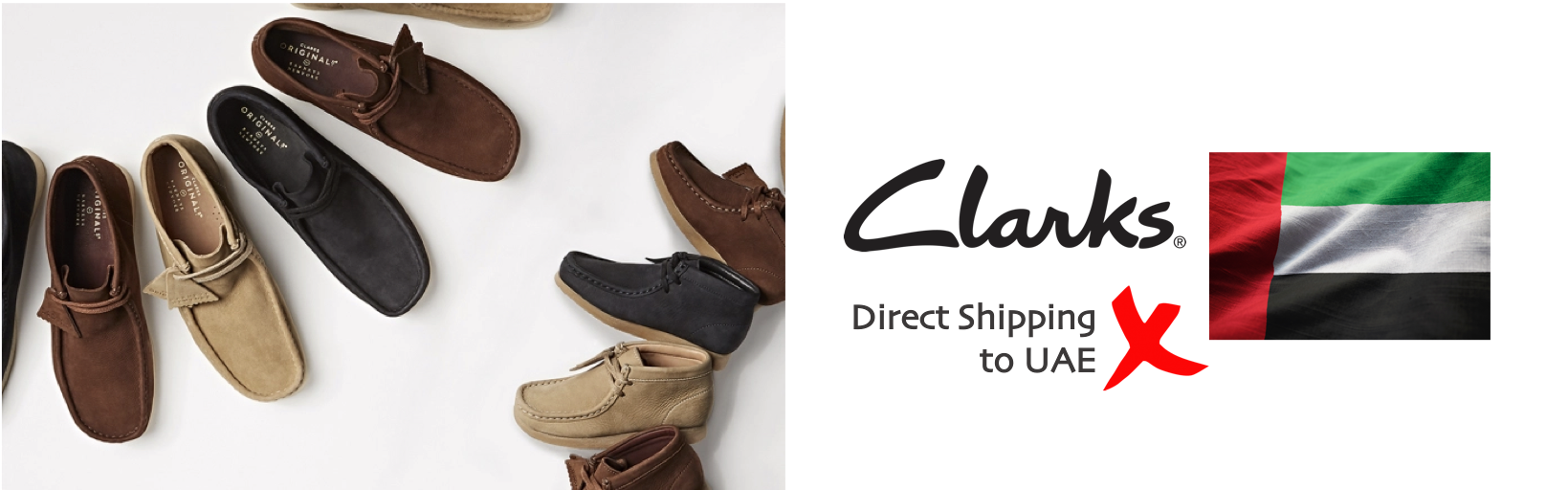 Clarks shipping 2024